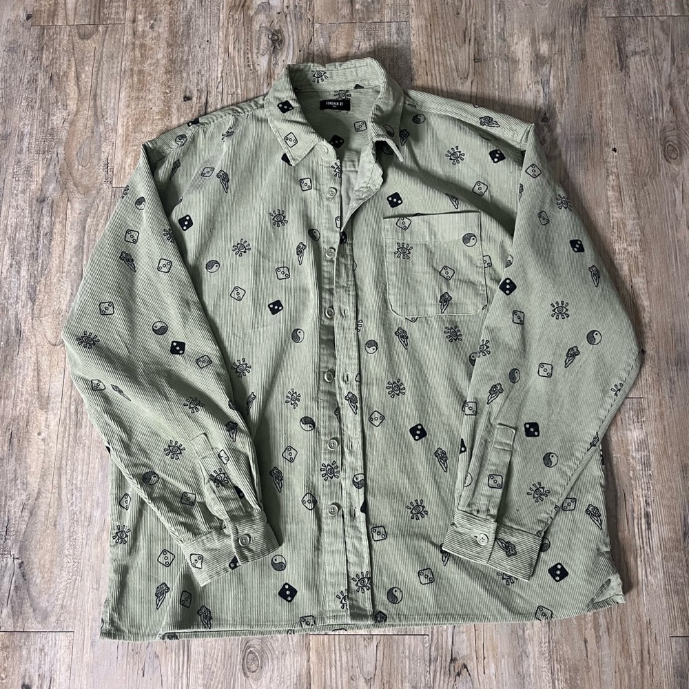 2 piece shirt and pants corduroy